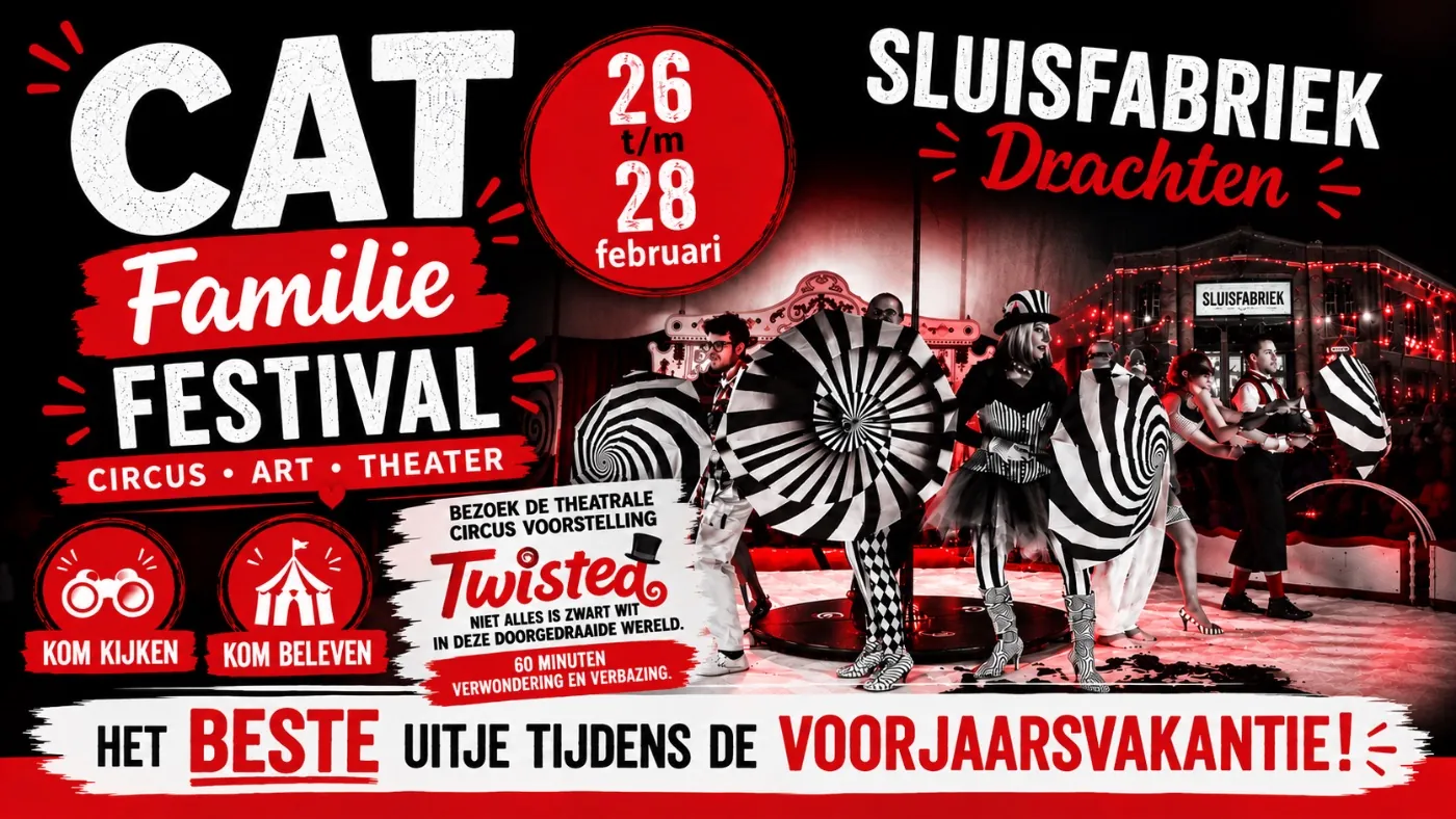 CAT Familie Festival — circusvoorstelling Twisted